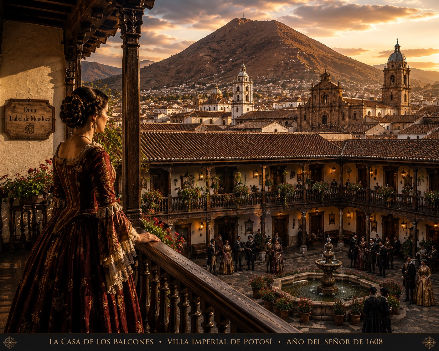 La mujer del balcón