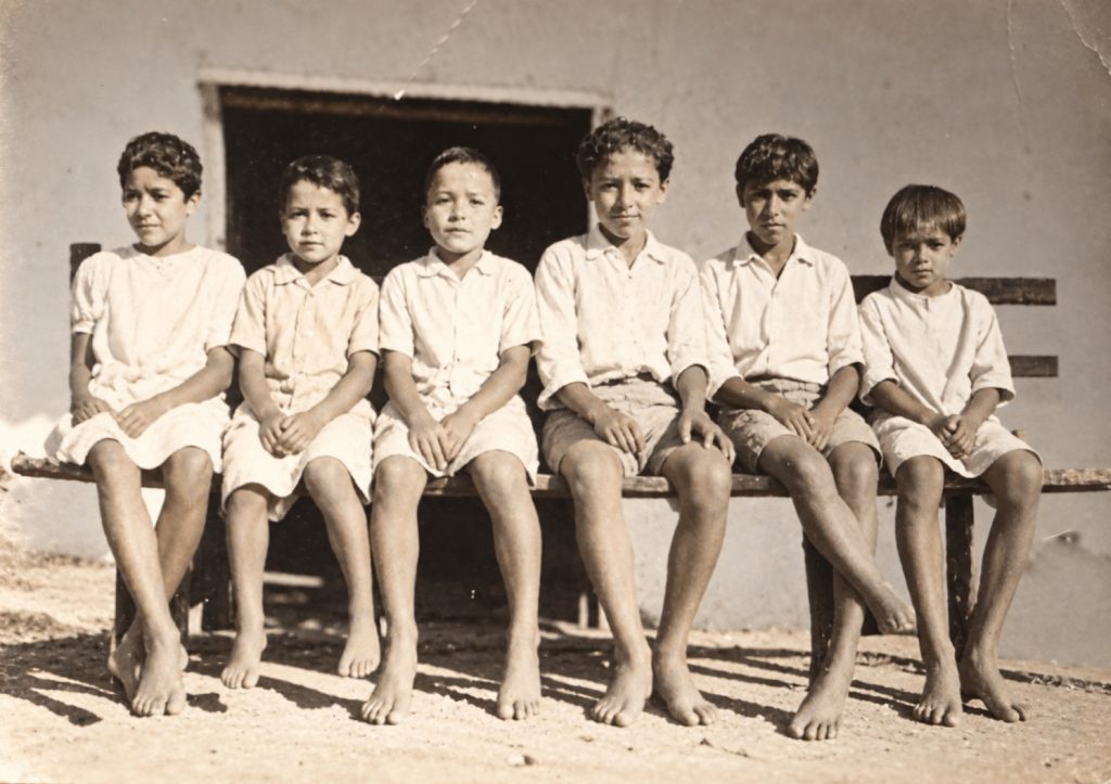 Texto alternativo: Primera Escuela Dominical de Santiago de Chiquitos, septiembre de 1929